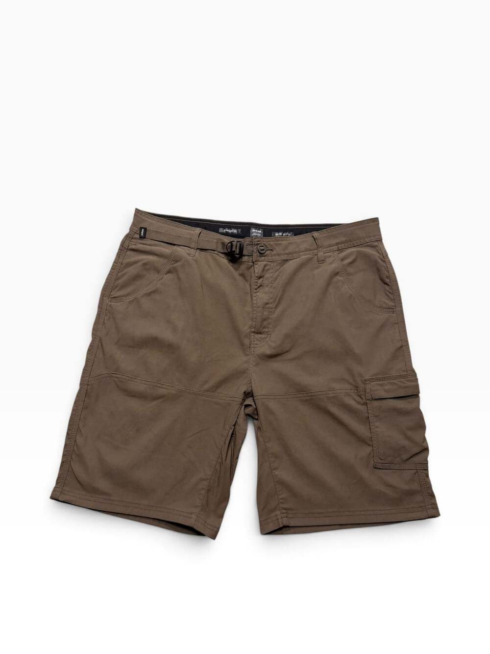 prAna Stretch Zion II Shorts Size 38/10 Brown Hiking Cargo